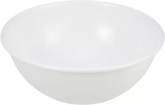 Nodahoro Bowl Enamel Heat Resistant 18cm Made in Japan All White BO-18W