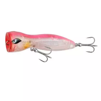 Noeby Sea Fishing Popper Long Splash Popper Trolling Topwater Saltwater Surface Floating Lure, 140mm/74.5g, Offshore, Pop-in-Shore, Cast, Lure, Lure,