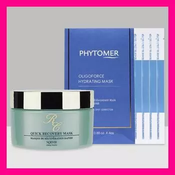 NOEVIA Quick Recovery Mask 100g + 4 phytomer mask packs