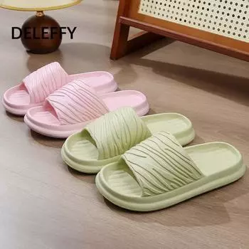 Ноги чувствуют себя прохладно тапочки для женщин живущих дома нескользящие ванная комната бытовые мужские тапочки из ЭВА 36-37