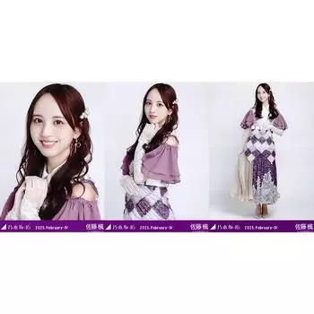 Nogizaka46 raw photo special costume 44 3 types complete Sato Kaede