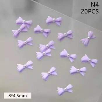 Ногти Бабочка Инструменты для Нейл-Арта Блестящие Легкие 3D Цветные Ногти Бант Украшения Бант Стиль as the picture