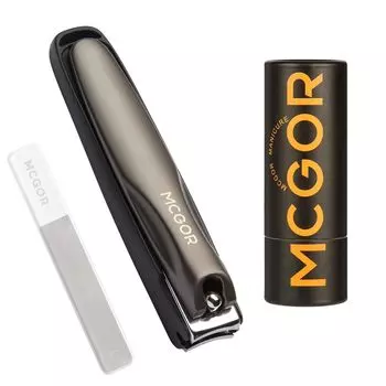 ногти профессиональный удобный захват ногти идеальный в качестве подарка для взрослых и ногти черный Высококачественные кусачки, класс, анти-рассеивание, [стеклянная пилочка], дети, чёрный