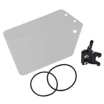 NOGUCHI Bib Plate Stay Set Seat Stop Type Совместимо с Aero Post 106202 и [Прозрачный]
