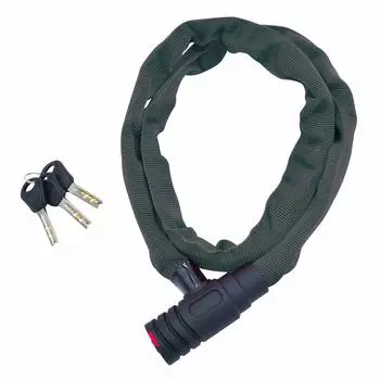 NOGUCHI Bicycle Chain Lock Chain Black Key Type 3 Keys Included Small [4.7mm Lock]