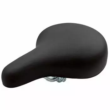 NOGUCHI Bicycle Saddle Soft Black Compatible with Electric Assist Bicycles [Large Saddle] TTH-003