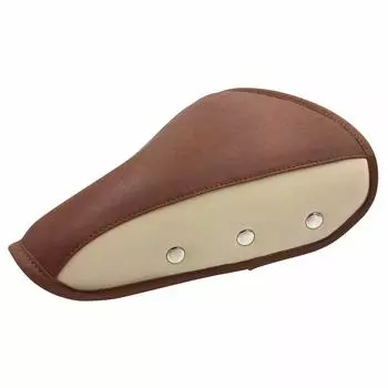 NOGUCHI Bicycle Saddle Studded JT2417 [Terry Saddle] Brown/Beige