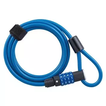 NOGUCHI Variable Dial Wire Lock x 1800 мм с возможностью смены пароля, синий [JY-182P] 8 мм JY-182P