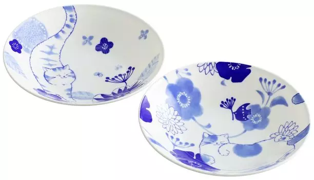 Nohohon cat pair curry set 23188