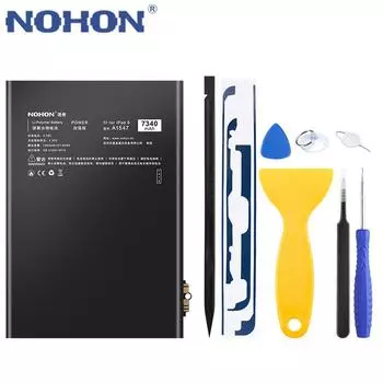 NOHON батарея для планшета для iPad 6 Air 2 A1566 A1567 A1547 7340 мАч сменные батареи + бесплатные инструменты iPad Air 2 A1566 A1567...