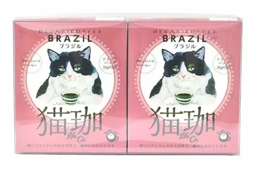 NOIN Decaf Neko Coffee Brazil 5P x 2 Boxes Regular Decaf/Non-Caffeine (Drip)