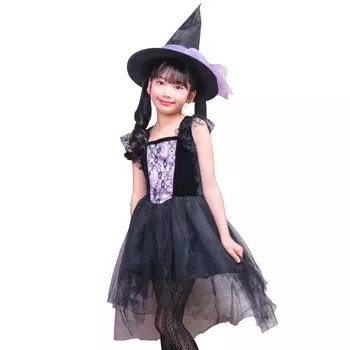 Noir Witch Noir Witch Kids Costume Girls 140cm
