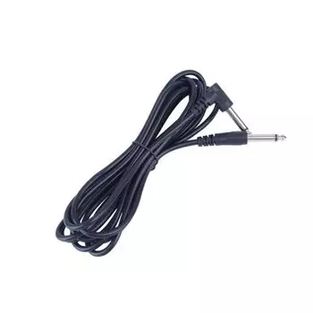 Noise Shielded Guitar Instrument Cable Straight To Right-Angled Guitar Cord Ukulele Bass
