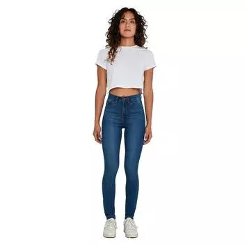 Noisy May Callie High Waist Skinny VI021MB джинсы 24/30