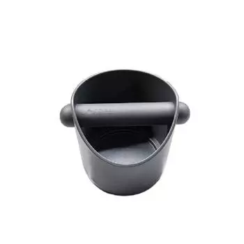 Нок-бокс для эспрессо, противоскользящая основа, контроль запаха, кофе-контейнер, большая вместительная корзина с декой для дома серый