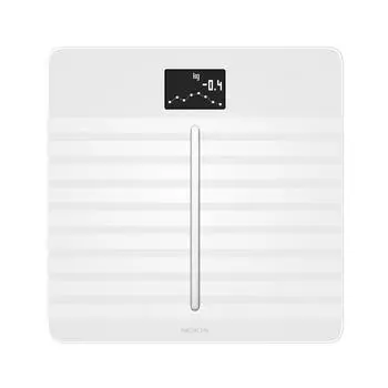 Nokia Smart Weight Scale Body Cardio White Compatible Heart Rate Body Composition Meter Japanese Distributor Wi-Fi/Bluetooth & [Authorized Product]