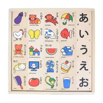 NOKUBI Gujo Hachiman Moji Building Blocks Toy, 50 деталей, возраст 1,5 года и старше, сделано в Японии (Обучающие игрушки)