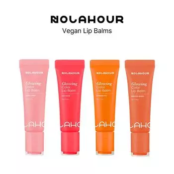 [NOLAHOUR] Глубоко питательный, увлажняющий веганский тонированный бальзам для губ для сухих, потрескавшихся губ (с маслом макадамии)