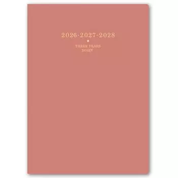 NOLTY 2026 A5 Memory 7332 Январский планировщик, Размер, 3-летний дневник, Розовый, (Начинается в 2026 году)