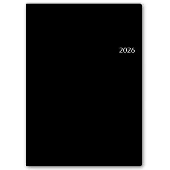 NOLTY 2026 A5 Недельный Рефле 6 6265 Декабрьский Планировщик, Черный, (Начинается в 2025)
