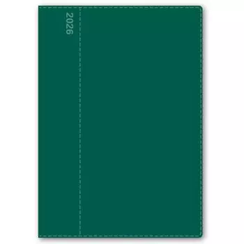 NOLTY 2026 B6 Carrel 2060 December Planner, Vertical, 2, Green, (Starts 2025)