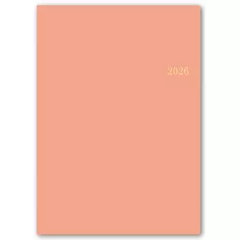 NOLTY 2026 Ежедневник Memory 7133 Январь, A5, 3, Розовый, (Начинается в 2026 году)