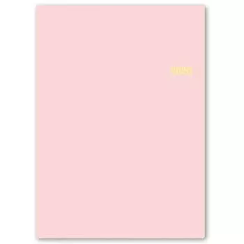 NOLTY Planner 2026 A5 Weekly Ring Pink 6422 December (Starts 2025)