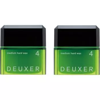 Номер 3 DeuXer Dewser Medium Hard WaX 4 Набор из 2 восков для волос Floral Berry Green 160 грамм X 1 160 грамм X 1