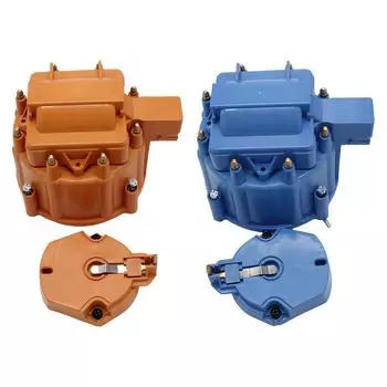 Номер детали K6951or Комплекты крышки распределителя и двигателя, сменная система зажигания для 351W 351C 351M 400M синий