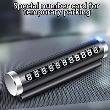 Номер карты временной парковки Тип ролика Без скрытой маркировки Металлический Универсальный Внутренний серебряный