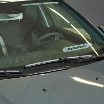 Номер телефона для парковки автомобиля светится в темноте Номер телефона для автомобиля Номер остановки Номер остановки для парковки автомобиля для салона автомобиля синий