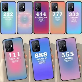 Номера ангелов для POCO X5 X3 F5 Pro X4 F4 GT M5s C40 F3, чехол для Xiaomi 13 Lite 12 11T 12T Pro 12X, чехол POCO X4 Pro 5G