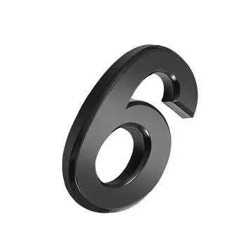 Номера домов для наружного использования, черные прочные номерные знаки, детали, инструменты для маркировки дверей, аксессуары для апартаментов и отелей