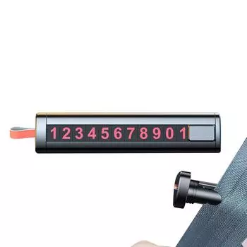 Номерной знак автомобиля, прочный клейкий стеклобой, парковочный номерной знак, многофункциональный набор инструментов для эвакуации автомобиля