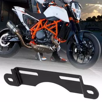 Номерной знак мотоцикла, прочный черный сменный держатель, кронштейн для номера для KTM390