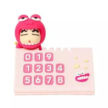 Номерной знак парковки фигурки Crayon Shin-chan, динозавр Crayon Shin-chan, 1 шт., корейский автомобильный аксессуар