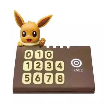 Номерной знак парковки в виде фигурки покемона, Eevee, 1 шт., корейский автомобильный аксессуар