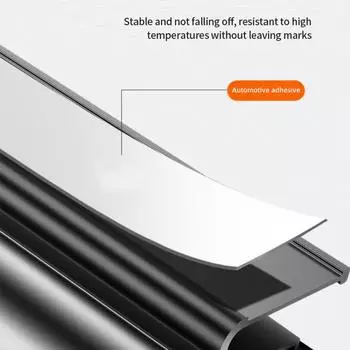 Номерной знак телефона Креативный универсальный металлический роликовый автомобильный инвентарь Автомобильная временная парковочная карта Портативный многофункциональный чёрный