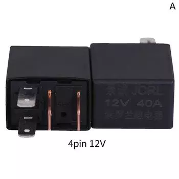 Номинальный ток 12V 24V 40A постоянного тока 1No 1Nc Spdt 4/5 контактов автомобильное реле сигнализации 12V 4P