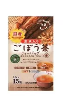 Nomura Tea Garden Burdock Tea with Domestic Brown Rice Tea Bag x 15P 1.5g
