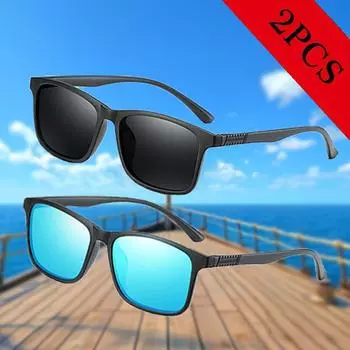 Non-polarized Classic Square Driving Sunglasses Men Women Fashion Driver Eyewears