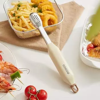 Non-slip BBQ Grilling Tong Anti-scalding Barbecue Clips Barbecue Tool Serving Tong Camping циан