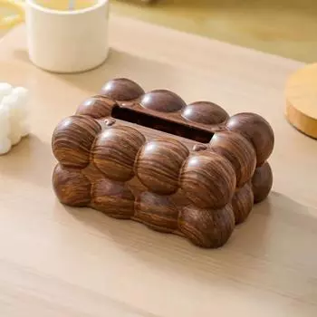 Non Slip Desktop Tissue Box Wide Opening Paper Towel Dispenser Napkin Container Living Room