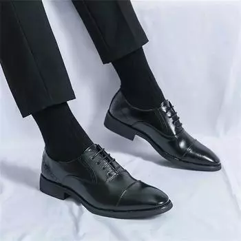 Non Slip Handmade Elegant Blue Man Shoes Dress Kids Sneakers Prom Dresses Sport Skor Sho Style Athlete Fashion-man 6