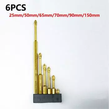 Non-slip Impact Phillips Screwdriver Bit Titanium Coating Phillips Bit Portable Driver Bit
