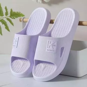 Non-Slip PVC Soft Sole Summer Indoor Outdoor Home Bath Slippers for Women CouplesNew Arrivals 36-41