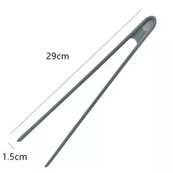 Non-Slip Silicone Tongs Bread Food Barbecue Clip Long Handle Steak Clamp Home Kitchen Cooking Tools