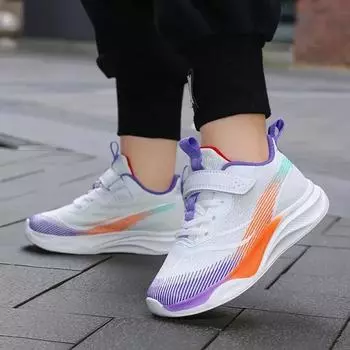 Non-slip Surface Pupil Cuhk Boy Boy Fashion Shoe Children s Shoes Boy Sneakers Shoes Breathable Outdoors Leisure Trainers Casual 28 флуоресцентный зеленый