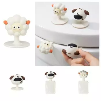 Non-slip Toilet Lifting Device Self-Adhesive Toilet Bowl Lifter Home Cleaning Tool Holder Style2