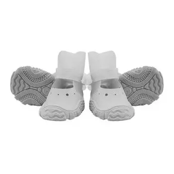 Non-slip Waterproof Pet Shoes Breathable Pet Rain Shoes Casual Dog Foot Covers Dogs Accessories 1#